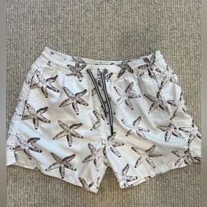 COPY - MC2 Saint Barth boys swim shorts with starfish print size 8Y